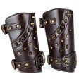 (image for) Men Leather Bracers Zipper