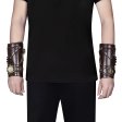 (image for) Medieval Unisex Faux Back Leather Bracer Arm Cuff