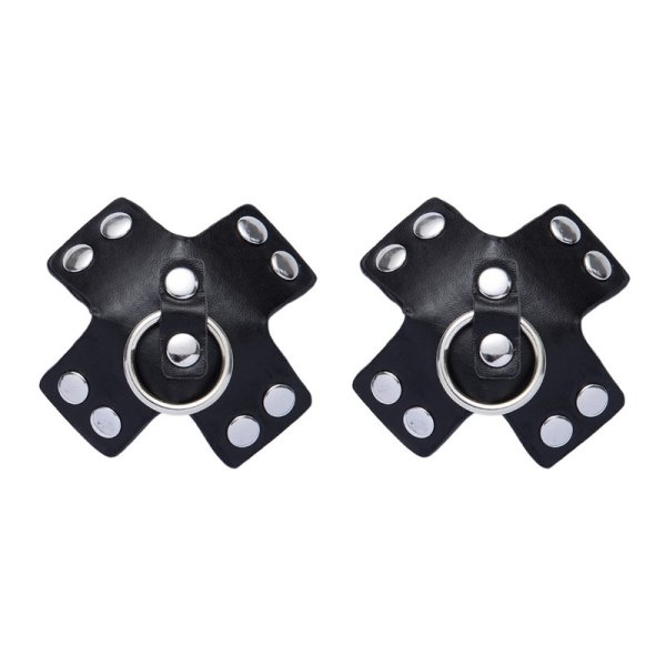 (image for) Cross Nipple Stickers With O Ring