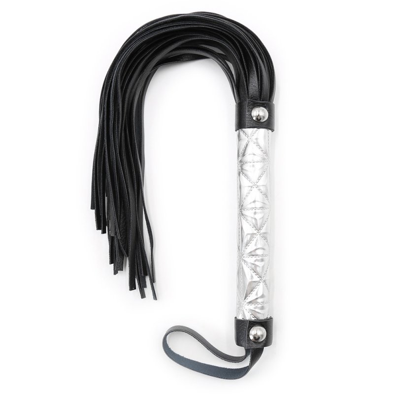 (image for) Silver Handle Spanker Flogger
