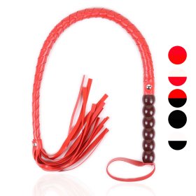 Snake Bondage Whips With Brown Handle