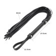 (image for) Black Adult Leather Flogger