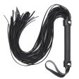(image for) Black Adult Leather Flogger