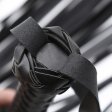 (image for) Leather Flogger Whip with Braided Handle