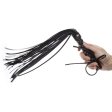 (image for) Bow Single Stud Handle Leather Whip