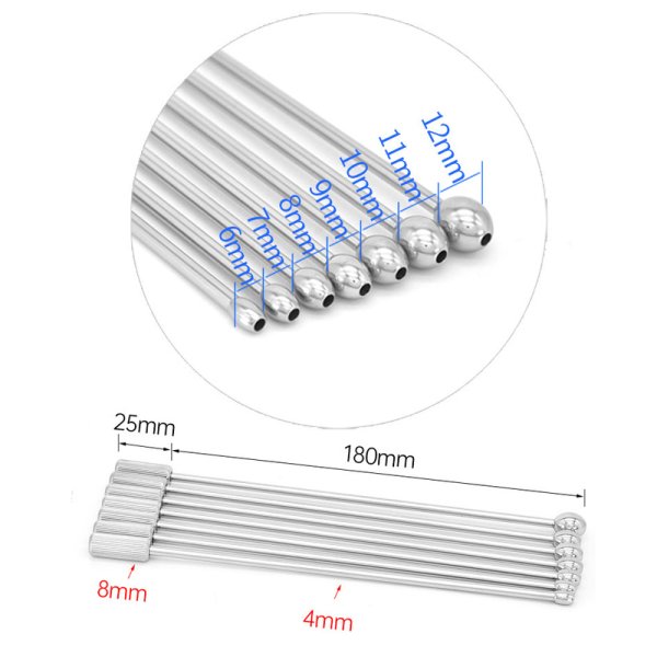 (image for) Stainless Steel Urethral Catheter