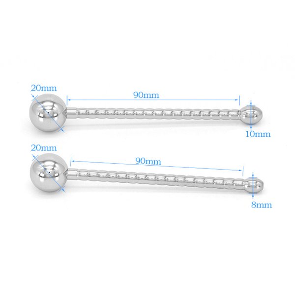 (image for) Metal Ball Urethral Catheter