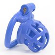 (image for) Resin Chastity Device With 4 Penis Rings