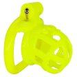 (image for) Resin Chastity Device With 4 Penis Rings