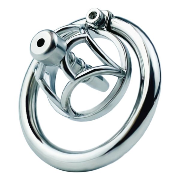 (image for) Hex Screw Cock Cage With Urethral Catheter