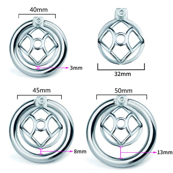 (image for) Hex Screw Cock Cage With Urethral Catheter