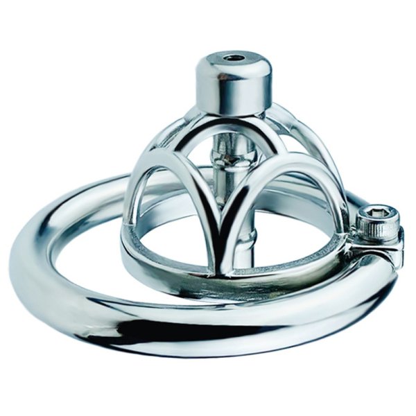 (image for) Hex Screw Cock Cage With Urethral Catheter