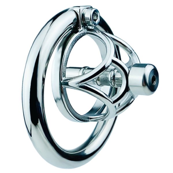 (image for) Hex Screw Cock Cage With Urethral Catheter
