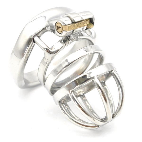 (image for) Bent Ring Cock Chastity Cage