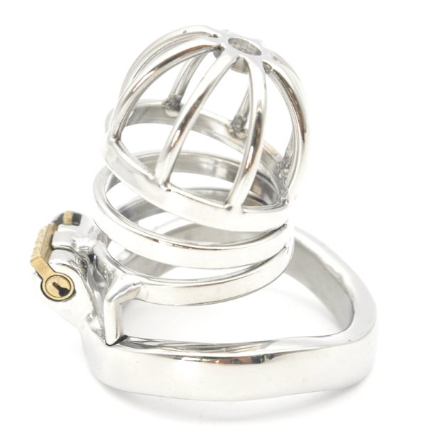 (image for) Bent Ring Cock Chastity Cage