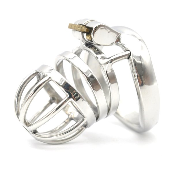 (image for) Bent Ring Cock Chastity Cage