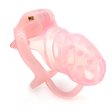 (image for) HT Ⅲ Silicone Cage Chastity Device - Barbed