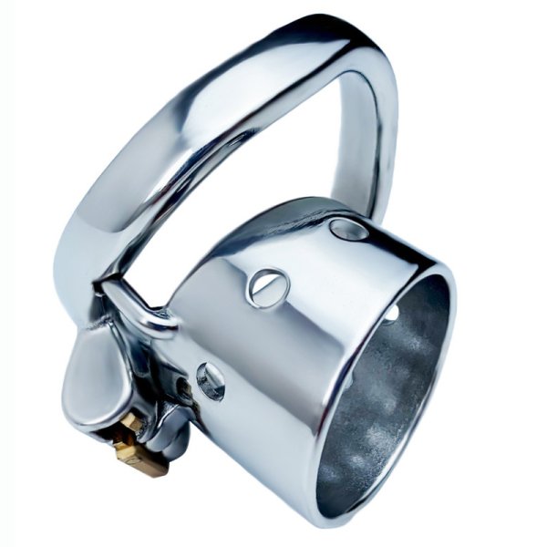 (image for) Bent Ring Cylindrical Short Chastity Lock