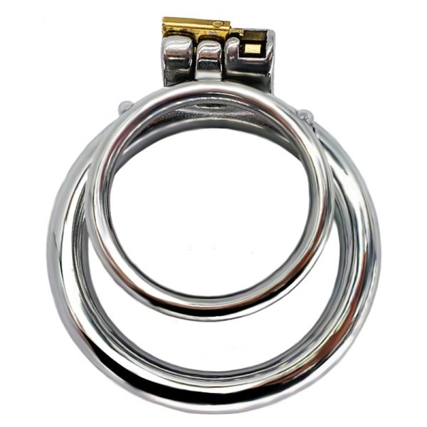 (image for) Double Ring Chastity Lock Cage