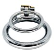 (image for) Double Ring Chastity Lock Cage