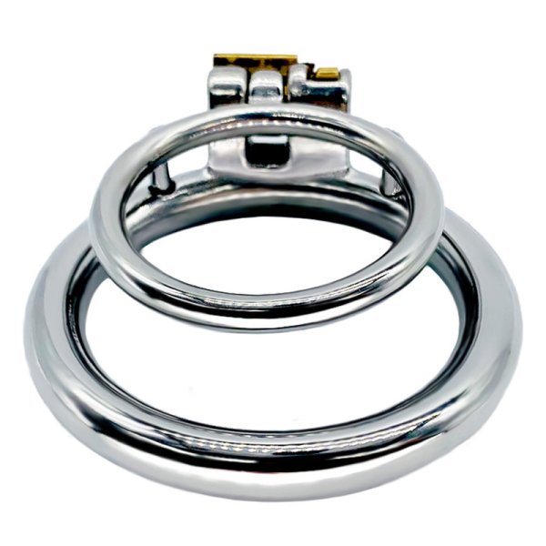 (image for) Double Ring Chastity Lock Cage