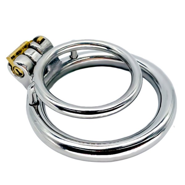 (image for) Double Ring Chastity Lock Cage