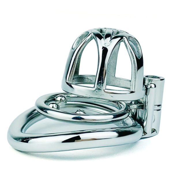 (image for) Hex Screw Chastity Lock Cage With Anti-drop Ring