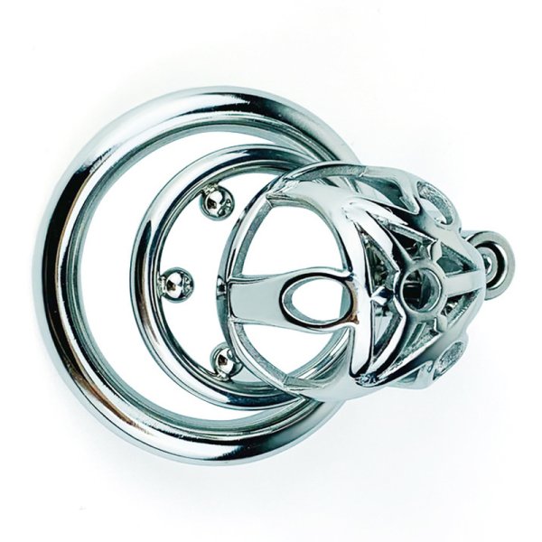 (image for) Hex Screw Chastity Lock Cage With Anti-drop Ring