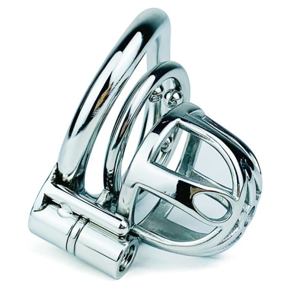 (image for) Hex Screw Chastity Lock Cage With Anti-drop Ring