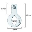 (image for) Hex Screw Pad Cock Cage With Catheter Hole