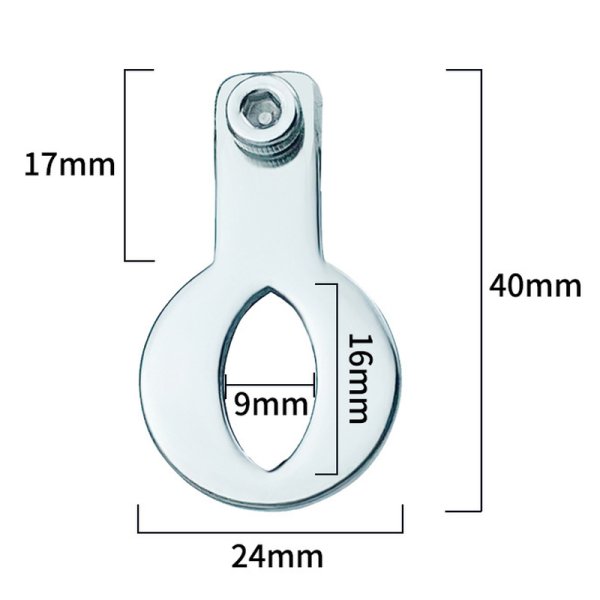 (image for) Hex Screw Pad Cock Cage With Catheter Hole