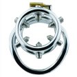 (image for) Rivet Screw Double Ring Chastity Lock Cage