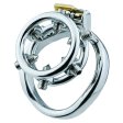 (image for) Rivet Screw Double Ring Chastity Lock Cage