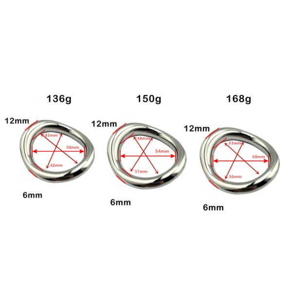 (image for) Stainless Steel Magnetic Curved Ring