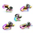 (image for) Rainbow Male Metal Chastity Cage HTV3
