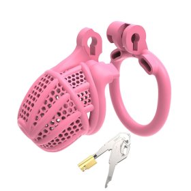 Honeycomb Plastic Chastity Cage