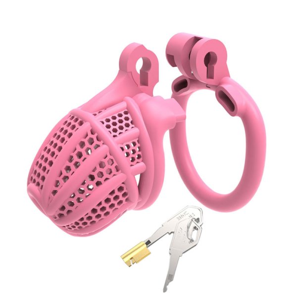 (image for) Honeycomb Plastic Chastity Cage