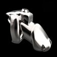 (image for) Press Key HT-V5 Male Chastity Cage - Metal
