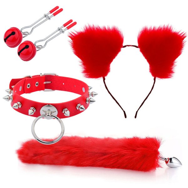 (image for) Love Kitty Bondage Kit - Rivet Collar