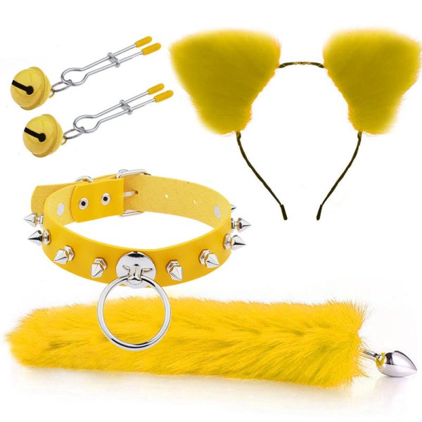 (image for) Love Kitty Bondage Kit - Rivet Collar