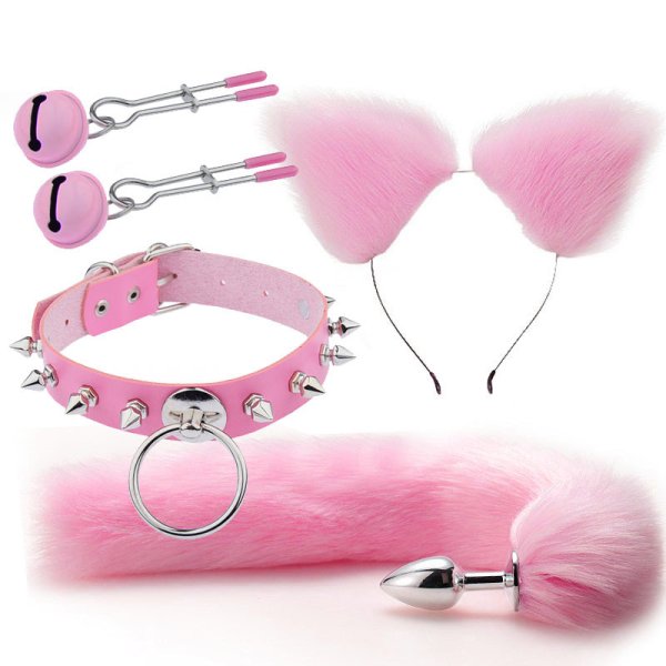 (image for) Love Kitty Bondage Kit - Rivet Collar