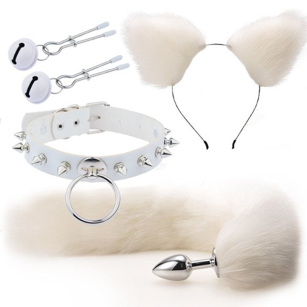 (image for) Love Kitty Bondage Kit - Rivet Collar