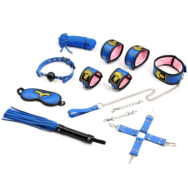 (image for) Bondage Cosplay Airline Blue Kit