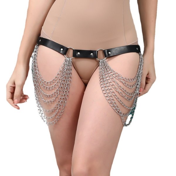 (image for) Body Chain Harness With Waist Chain Belt