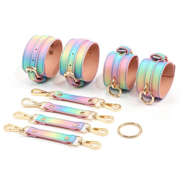 (image for) Laser Color 8 PCS Bondage Kit