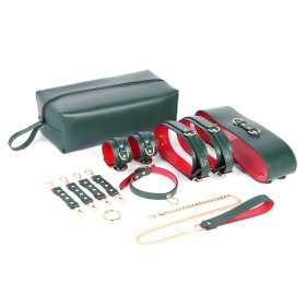 Waist Belt Bondage Kit With Thigh & Wrist Cuffs