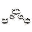 (image for) Restraint PU Leather Hands Cuffs Neck Collar Set