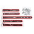 (image for) Restraint PU Leather Hands Cuffs Neck Collar Set