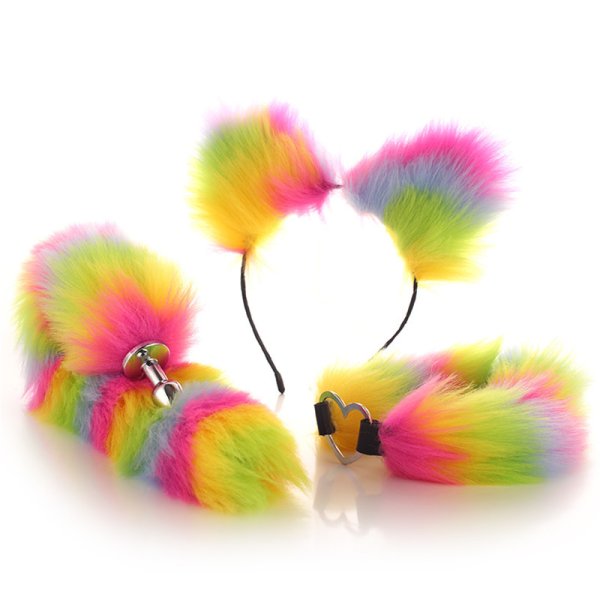 (image for) Removeable Plug Colorful Sex Play Kit