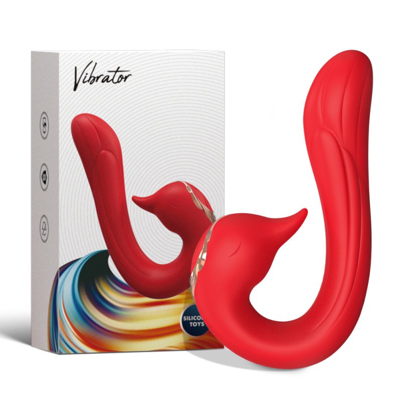 (image for) Swan G-spot Vibrator With Clit Licking